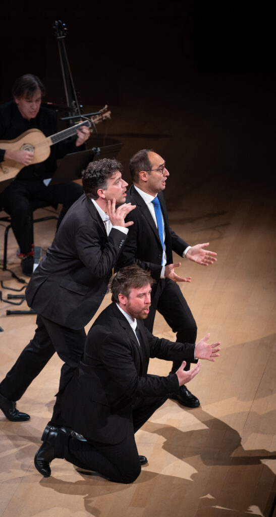 Valerio Contaldo, Alessandro Giangrande, Nicholas Scott, Quito Gato, Monteverdi Orfeo, La Seine Musicale, Cappella Mediterranea