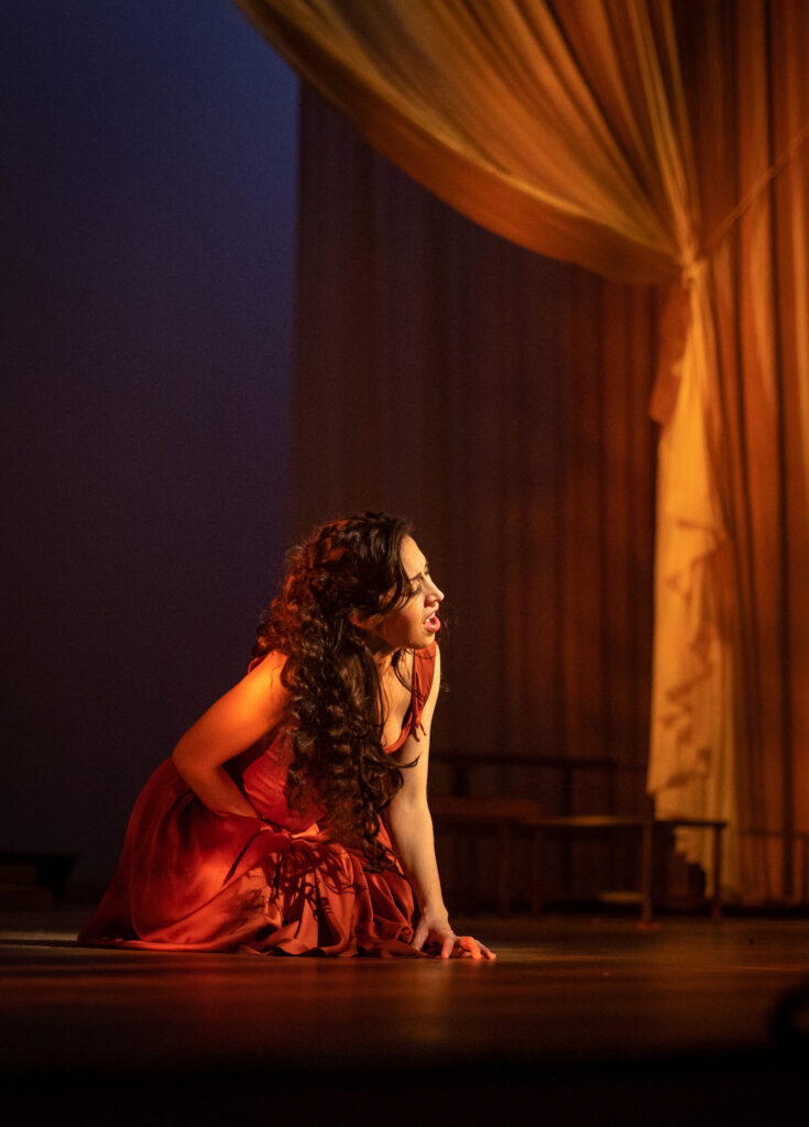 Mariana Flores, La Finta Pazza Sacrati, Opéra Royal de Versailles, Capella Mediterranea