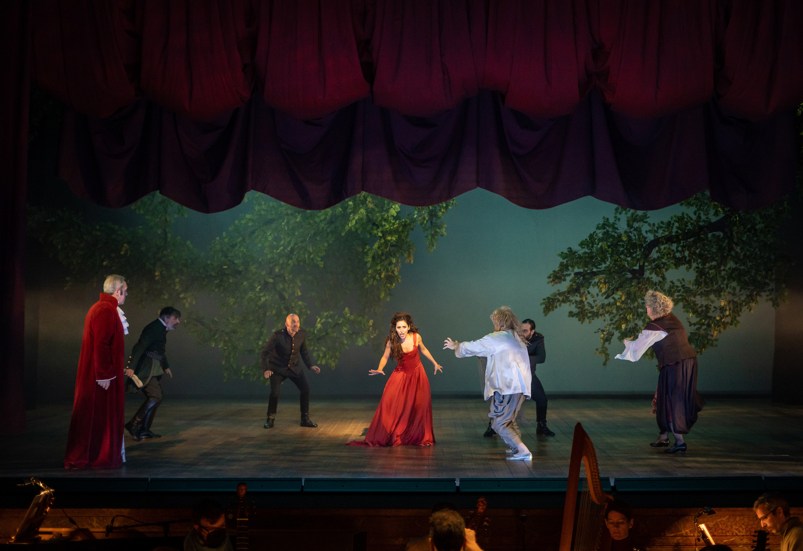 Mariana Flores, Marcel Beekman, Valerio Contaldo, La Finta Pazza Sacrati, Opéra Royal de Versailles, Capella Mediterranea