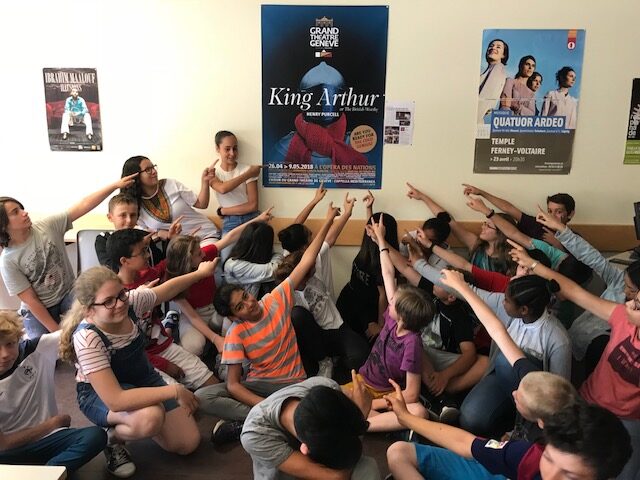 Action pédagogique 2018, King Arthur, Saint Genis Pouilly, Leonardo García Alarcón, Cappella Mediterranea